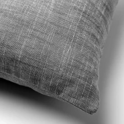 Clearance Coussin NATY coloris gris anthracite 45 x 45 cm - 4MURS Coussins