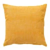 Discount Coussin NATY coloris jaune 45 x 45 cm - 4MURS Coussins
