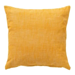 Discount Coussin NATY coloris jaune 45 x 45 cm - 4MURS Coussins