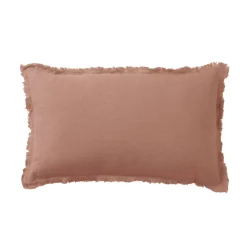 Outlet Coussin NAYA coloris Rose cameo 30 x 50 cm - 4MURS Coussins