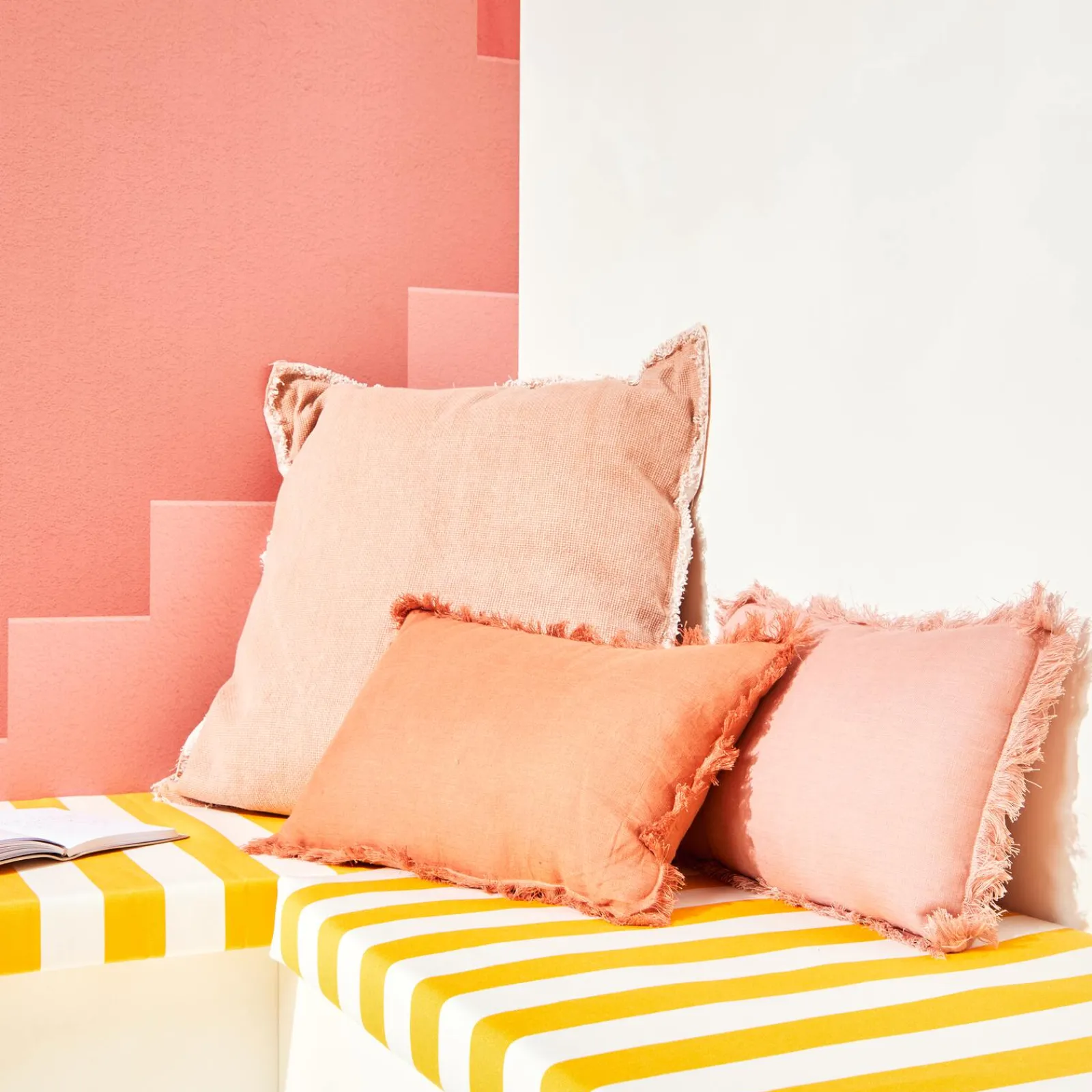 Fashion Coussin NAYA coloris Terra 30 x 50 cm - 4MURS Coussins