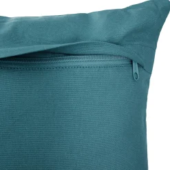 Outlet Coussin OTTO coloris bleu canard 30 x 50 cm - 4MURS Coussins