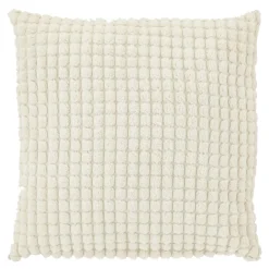 Fashion Coussin ROME coloris blanc cassé 45 x 45 cm - 4MURS Coussins