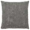 Outlet Coussin ROME coloris gris souris 45 x 45 cm - 4MURS Coussins