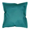 Best Coussin RYA coloris bleu turquoise 50 x 50 cm - 4MURS Coussins