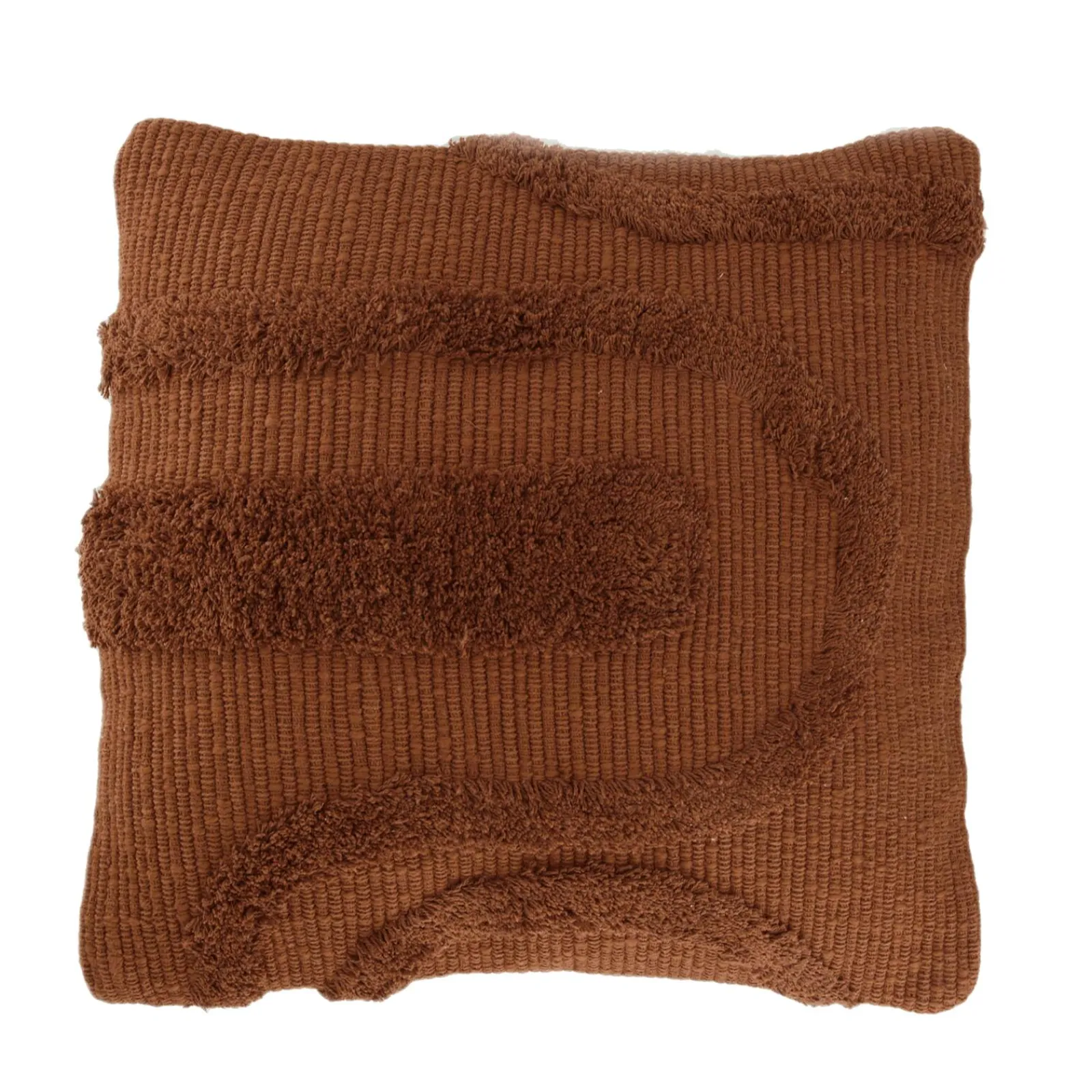Discount Coussin TIKIA coloris marron 45 x 45 cm - 4MURS Coussins