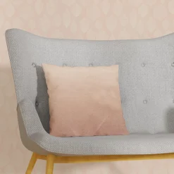 Discount Coussin VELVET coloris rose blush 45 x 45 cm - 4MURS Coussins