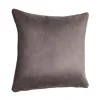 Clearance Coussin VELVET coloris taupe 45 x 45 cm - 4MURS Coussins