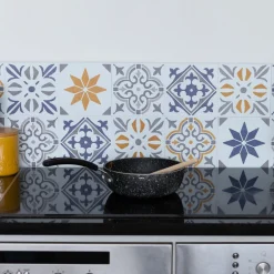 Sale Revêtement adhésif MINI WALL TILES JAMILA GOLD or - 4MURS Revêtements Muraux