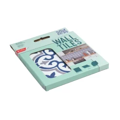 Clearance Revêtement adhésif MINI WALL TILES JAMILA BLUE bleu - 4MURS Revêtements Muraux