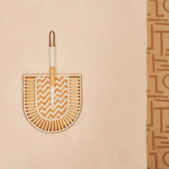 Outlet Déco murale FOGLIO coloris beige - 4MURS Objets Muraux