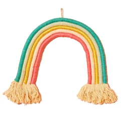 Outlet Décoration à suspendre ARC EN CIEL multicolore hauteur 30 cm - Enfant Déco Murale Enfant|Objets Muraux
