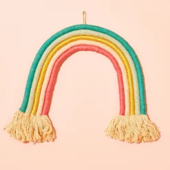 Outlet Décoration à suspendre ARC EN CIEL multicolore hauteur 30 cm - Enfant Déco Murale Enfant|Objets Muraux