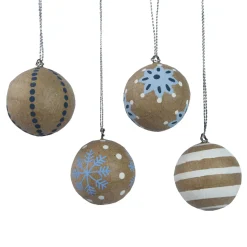 Online Décoration à suspendre BOULE CRAFT L coloris brun - 4MURS Objets Déco|Objets Muraux