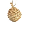 Hot Décoration à suspendre BOULE PAILLE S coloris paille - 4MURS Objets Déco|Objets Muraux