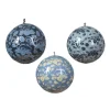 Clearance Décoration à suspendre BOULE WINTER L coloris bleu - 4MURS Objets Déco|Objets Muraux