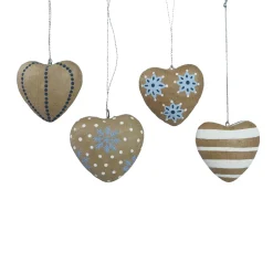 Online Décoration à suspendre BOULE CRAFT COEUR coloris brun - 4MURS Objets Déco|Objets Muraux
