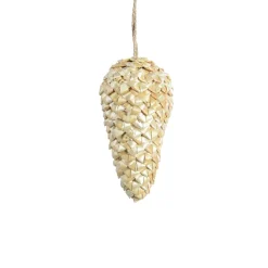 Best Décoration à suspendre POMME DE PIN L coloris paille - 4MURS Objets Déco|Objets Muraux