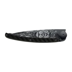 Sale Couteau LION coloris Black, Fibre de carbone - 4MURS Arts De La Table