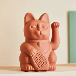 Outlet Figurine LUCKY CAT coloris blush - 4MURS Objets Déco