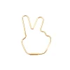 New Porte clef PEACE coloris or - 4MURS Accessoires Mode