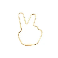 New Porte clef PEACE coloris or - 4MURS Accessoires Mode