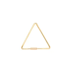 Discount Porte clef TRIANGLE coloris or - 4MURS Accessoires Mode