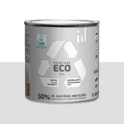 Best Peinture ECO Peinture gris perle Satiné 0,5 L - 4MURS Peintures