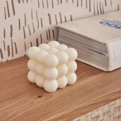 New Bougie BUBBEL coloris blanc cassé - 4MURS Bougies Et Senteurs