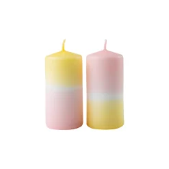 New Bougie PILAR S coloris multicolore hauteur 7 cm - 4MURS Bougies Et Senteurs