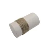 Sale Embout ARTISAN coloris blanc / naturel - 4MURS Voilages, Vitrages, Stores Et Accessoires