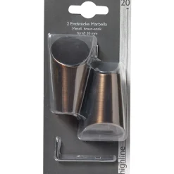 Sale Embout GLACAGE coloris chocolat - 4MURS Voilages, Vitrages, Stores Et Accessoires
