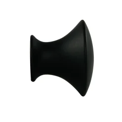 Hot Embout JURA coloris noir - 4MURS Voilages, Vitrages, Stores Et Accessoires