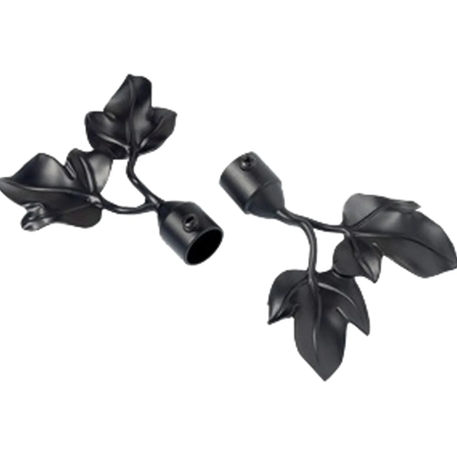 Online Embout OBSIDIENNE coloris noir - 4MURS Voilages, Vitrages, Stores Et Accessoires