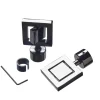 Fashion Embout ONYX coloris noir miroir - 4MURS Voilages, Vitrages, Stores Et Accessoires