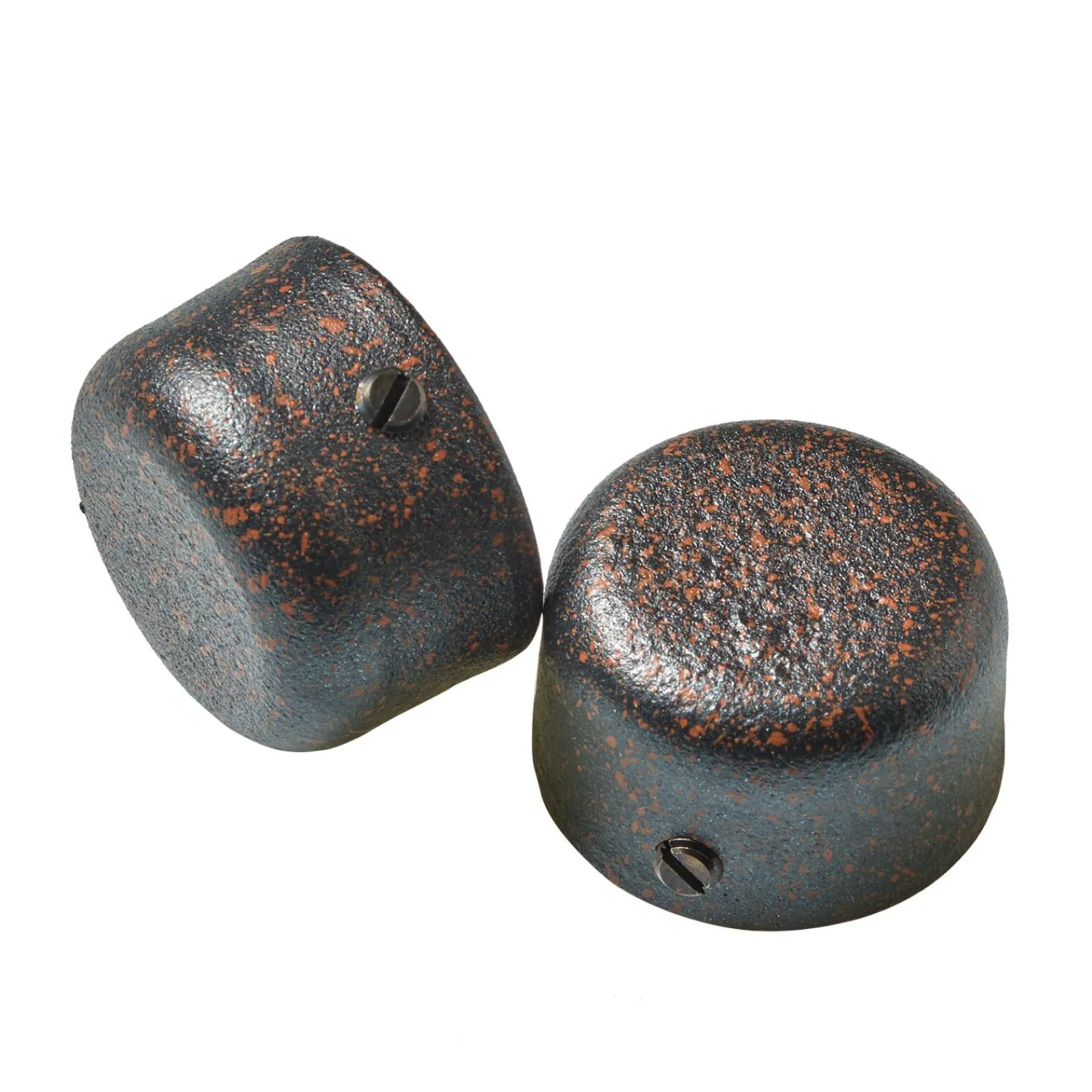 New Embout OXYDE coloris rouille - 4MURS Voilages, Vitrages, Stores Et Accessoires