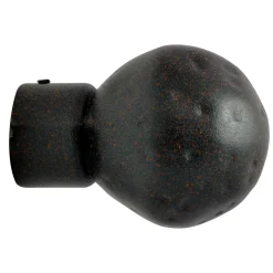 Outlet Embout OXYDE coloris rouille - 4MURS Voilages, Vitrages, Stores Et Accessoires