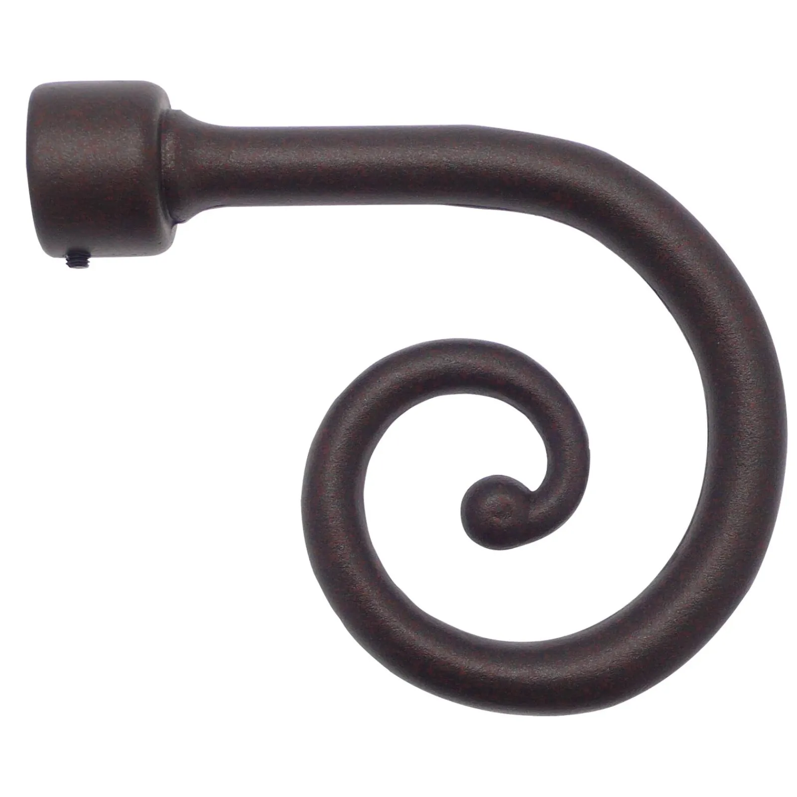 Outlet Embout OXYDE coloris rouille - 4MURS Voilages, Vitrages, Stores Et Accessoires