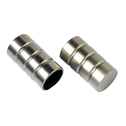Online Embout PYRITE coloris nickel satin - 4MURS Voilages, Vitrages, Stores Et Accessoires