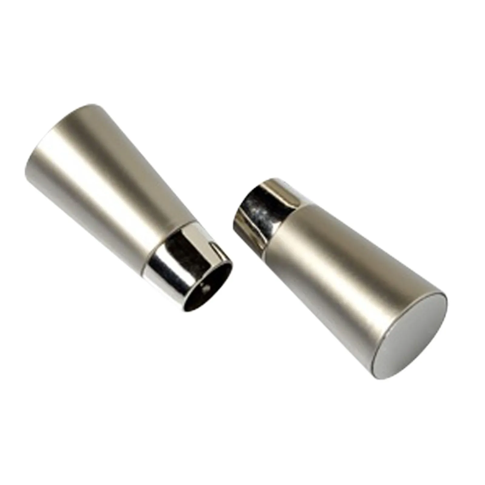 Outlet Embout PYRITE coloris nickel satin - 4MURS Voilages, Vitrages, Stores Et Accessoires