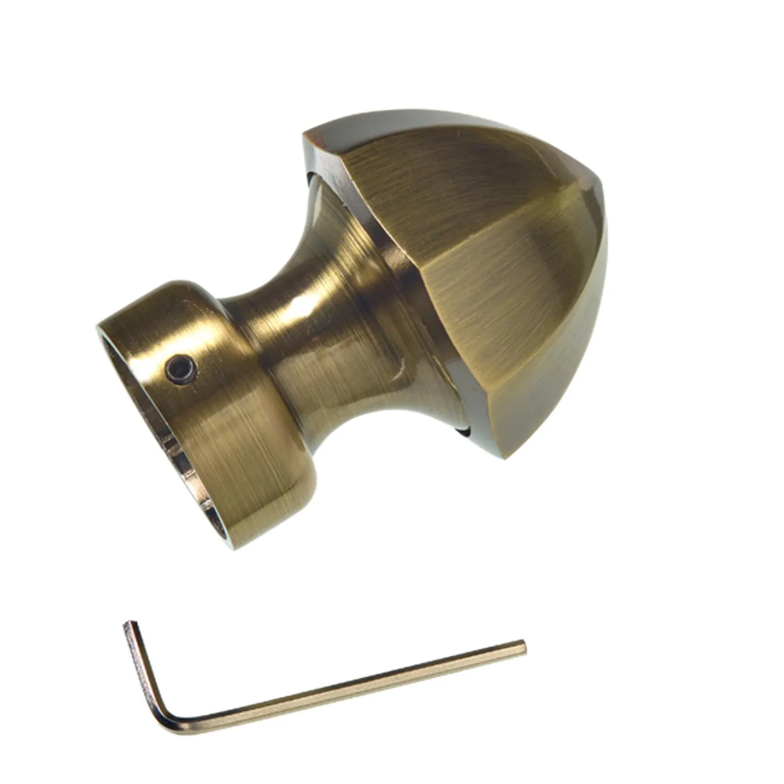 Hot Embout TOMBAC coloris laiton vieilli - 4MURS Voilages, Vitrages, Stores Et Accessoires