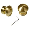 Best Embout TROMPETTE coloris laiton mat - 4MURS Voilages, Vitrages, Stores Et Accessoires