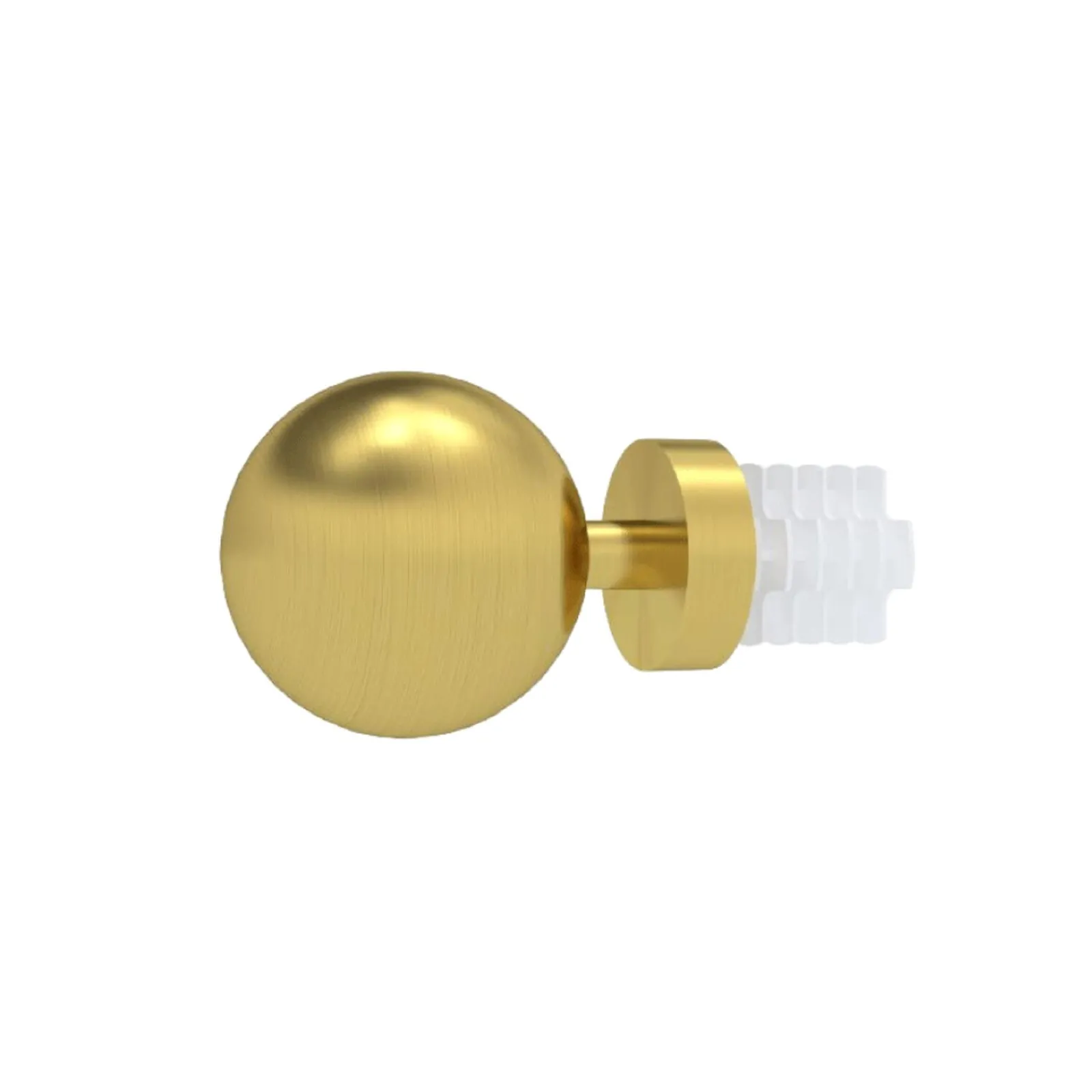 Hot Embout TROMPETTE coloris laiton mat - 4MURS Voilages, Vitrages, Stores Et Accessoires
