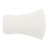 Fashion Embout VELOURS coloris blanc grainé - 4MURS Voilages, Vitrages, Stores Et Accessoires