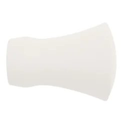 Fashion Embout VELOURS coloris blanc grainé - 4MURS Voilages, Vitrages, Stores Et Accessoires