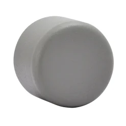 Outlet Embout VELOURS coloris gris grainé - 4MURS Voilages, Vitrages, Stores Et Accessoires