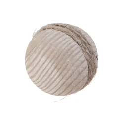 Best Embout WOODY coloris naturel - 4MURS Voilages, Vitrages, Stores Et Accessoires
