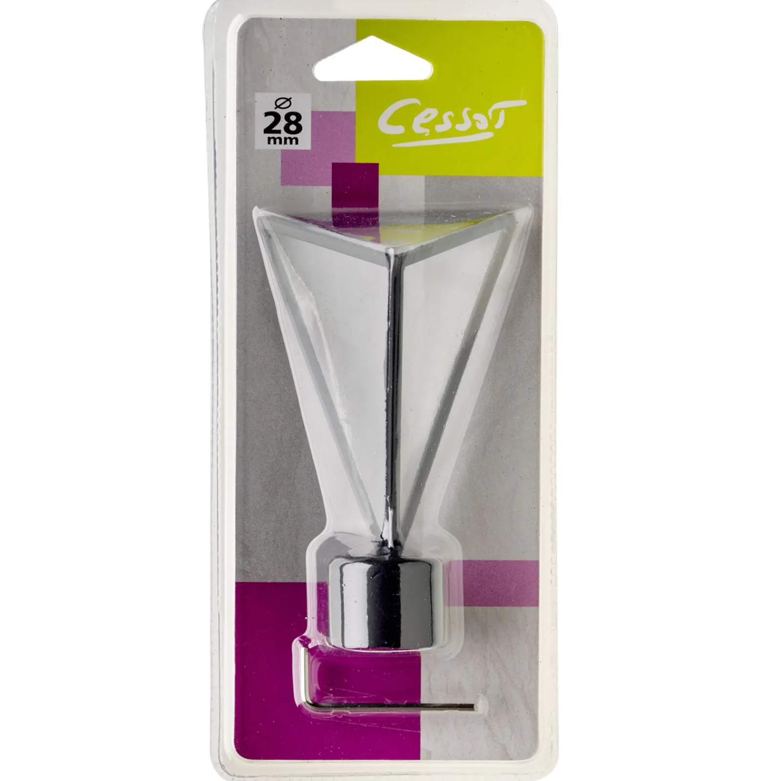 New Embout ZEN coloris noir mat - 4MURS Voilages, Vitrages, Stores Et Accessoires