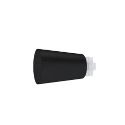 Best Embout ZEN coloris noir mat - 4MURS Voilages, Vitrages, Stores Et Accessoires