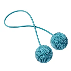 Clearance Embrasse aimantée FELLI coloris turquoise - 4MURS Voilages, Vitrages, Stores Et Accessoires